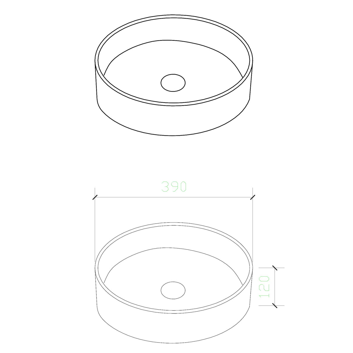 glasvilla Waschbecken Glas Aufsatzwaschbecken Glaswaschbecken Handwaschbecken Rund Waschschale