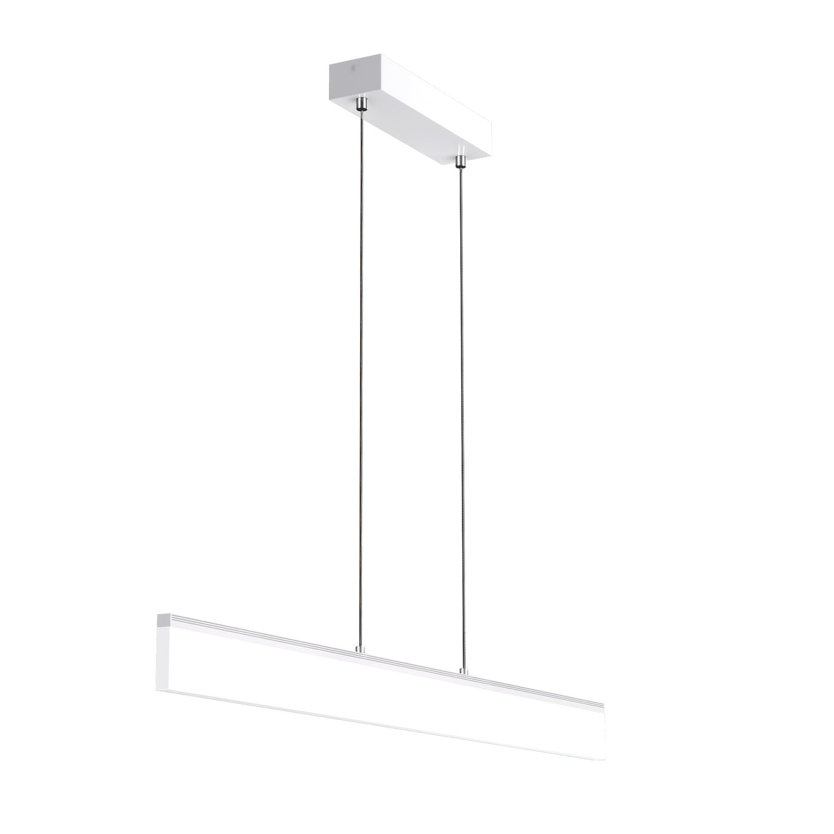 Suspension LED Glasvilla, à intensité variable avec télécommande, 3000K/4000K/6000K, câble ajustable, convient pour la salle à manger, le salon et la chambre.