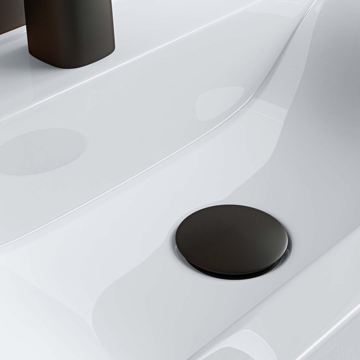 glasvilla Waschbecken Aufsatzwaschbecken Hängewaschbecken aus keramik mit Nano-Beschichtung/Lotus-Effekt, Rechteckig BTH: 60x31x10cm Brüssel118g