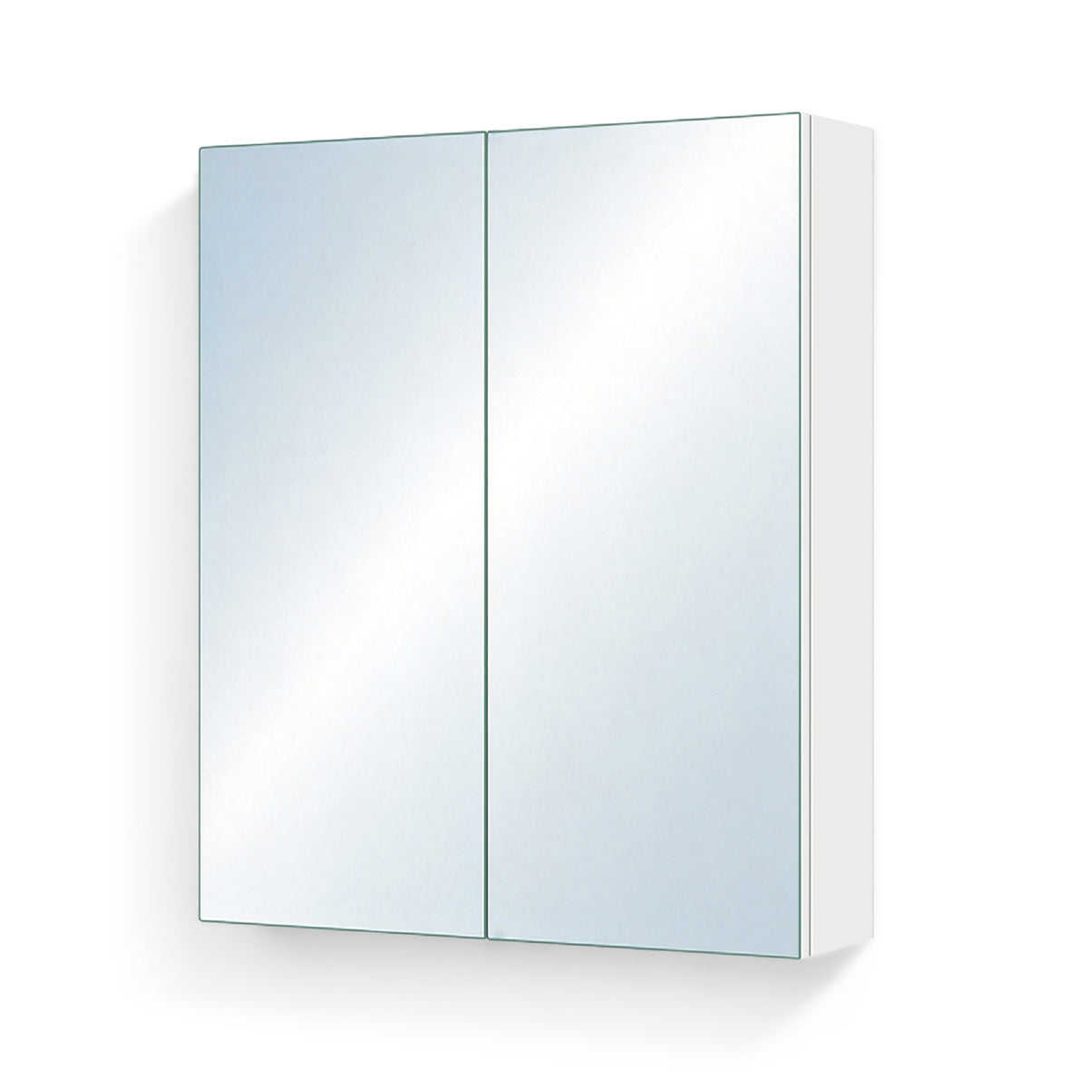glasvilla Armoire de Toilette avec Portes Miroir | Armoire de Salle de Bain Murale | Miroir de Salle de Bain Armoire Miroir Spiegelschrank-02