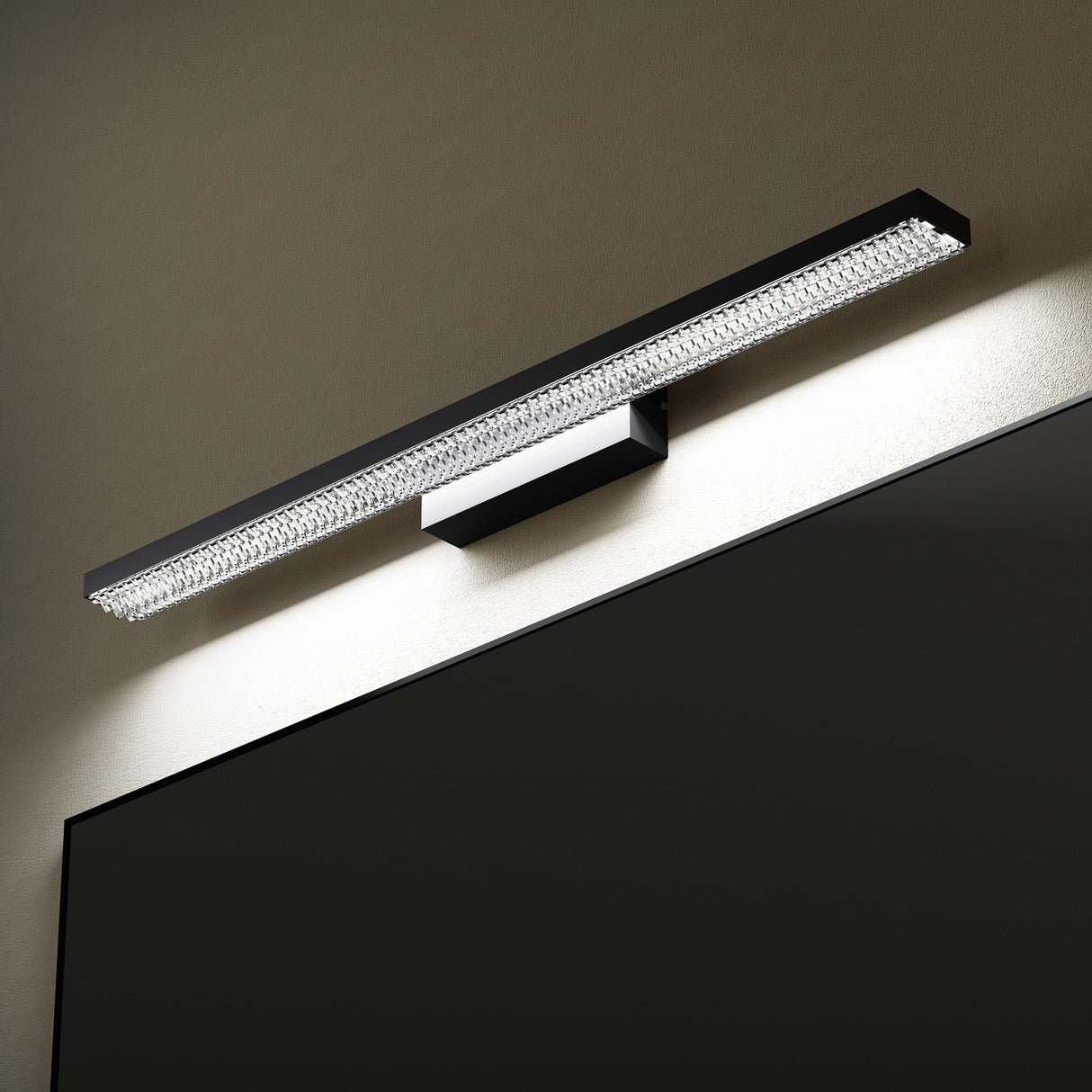 glasvilla Lampada da Specchio LED per Bagno | Lampada a Specchio 6000K, Illuminazione da Parete 14W per Trucco Leuchtschein