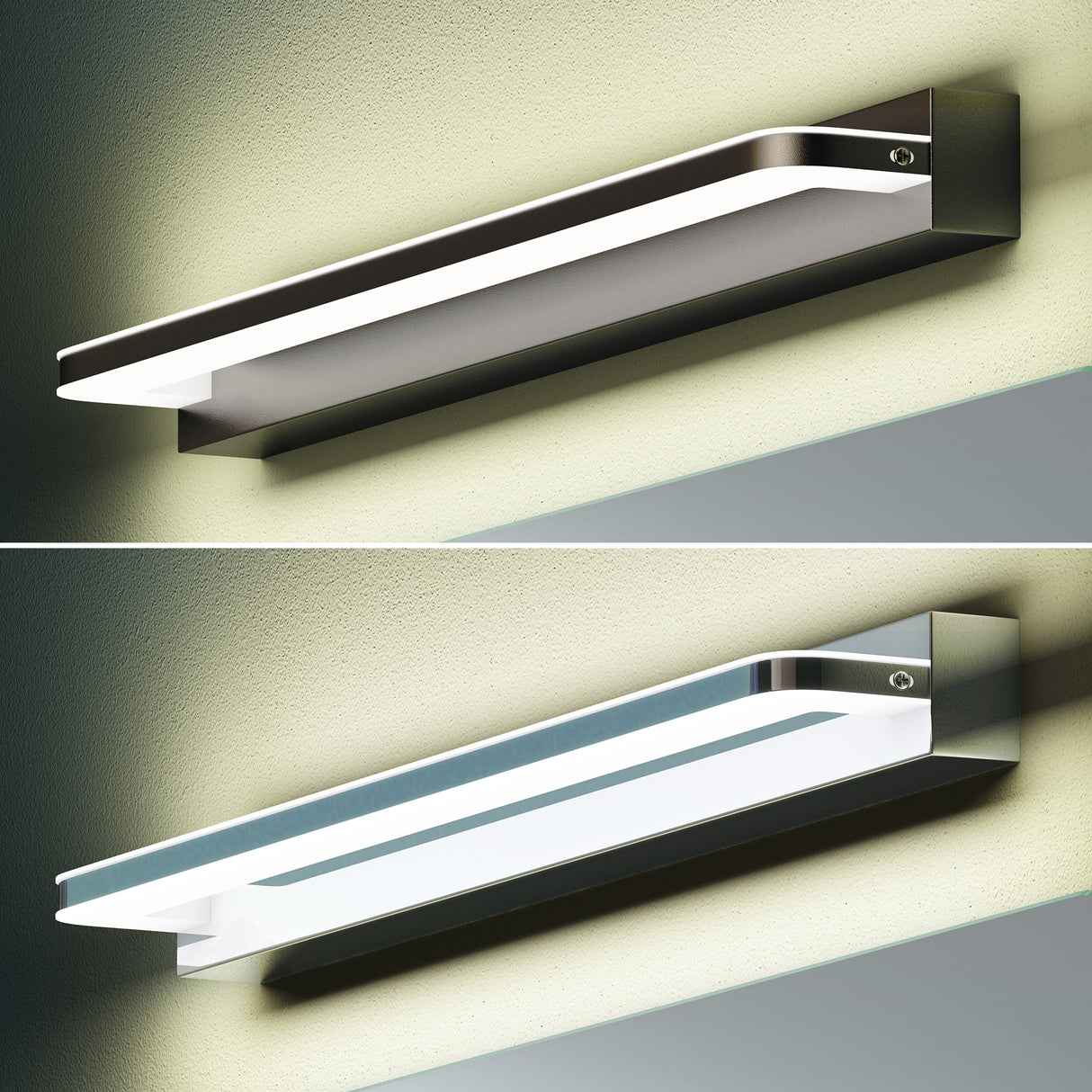 glasvilla Lampada da Specchio LED per Bagno | Lampada a Specchio 4000K, Illuminazione da Parete per Trucco SparkLuxe