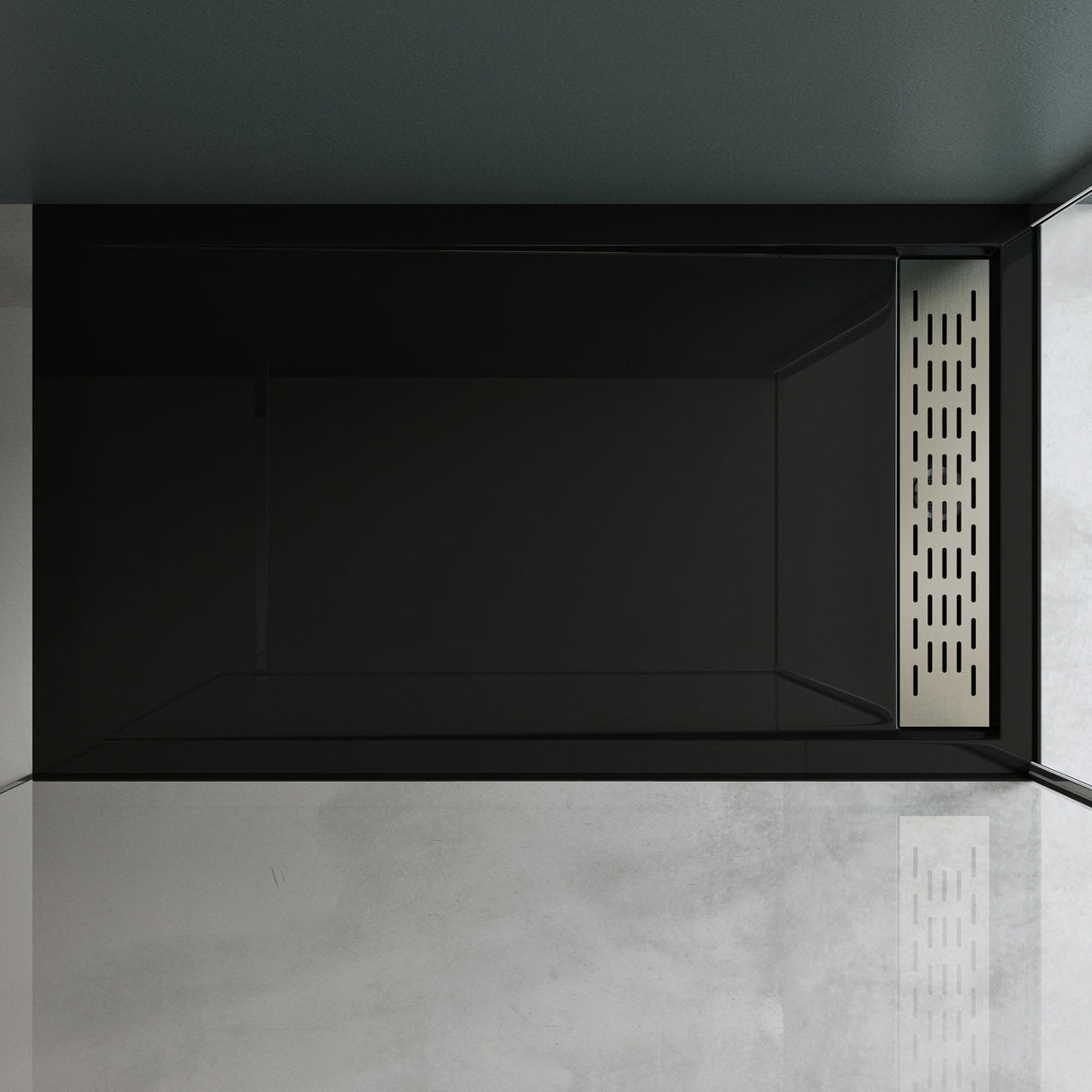 glasvilla Duschwanne Duschtasse de acrílico de alta calidad rectangular cuadrada Xetro04