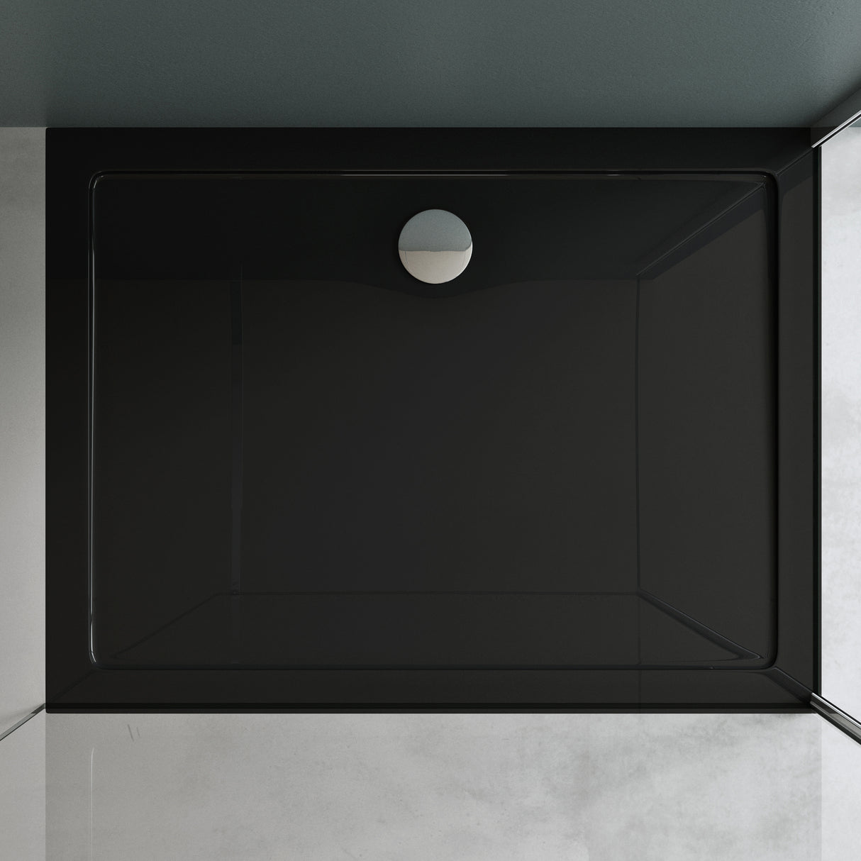 glasvilla Duschwanne Duschtasse de acrílico de alta calidad rectangular 90-160cm Faro