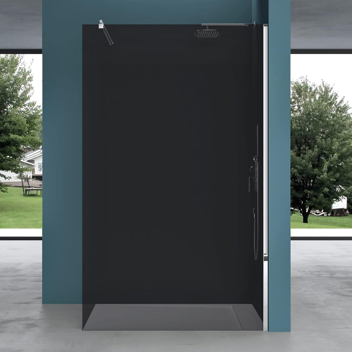 glasvilla Duschwand para ducha Duschabtrennung Walk-In ESG-Sicherheitsglas 10mm NANO Glas BRAM1 & BRAM3 Bremen2VG