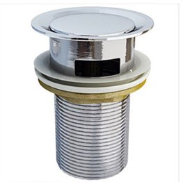 glasvilla Ablaufgarnitur Waschbeckenstöpsel | Waschtisch Stöpsel für alle DIN-Waschbecken