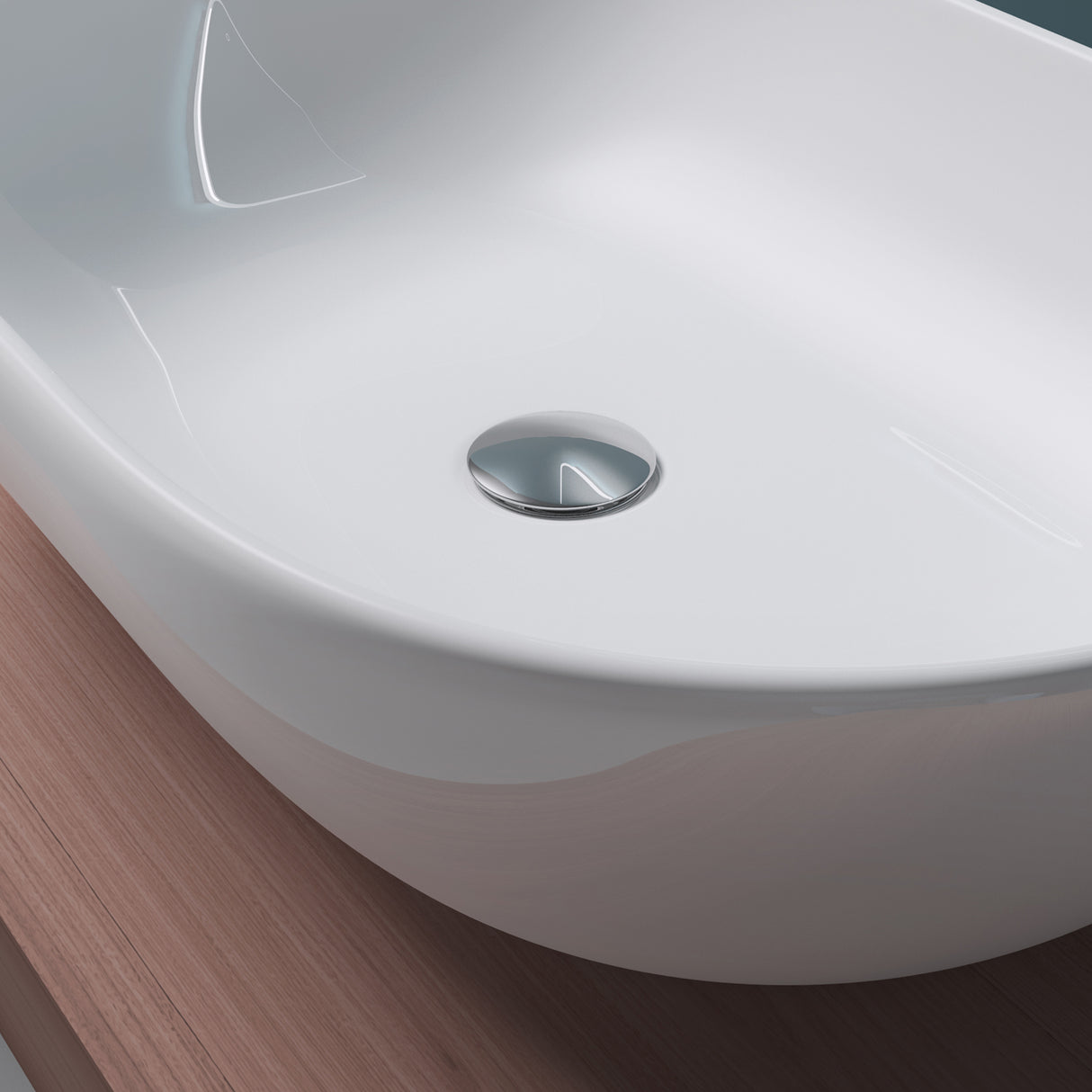 glasvilla Waschbecken Aufsatzwaschbecken Keramik in weiß mit Nano-Beschichtung Brüssel322