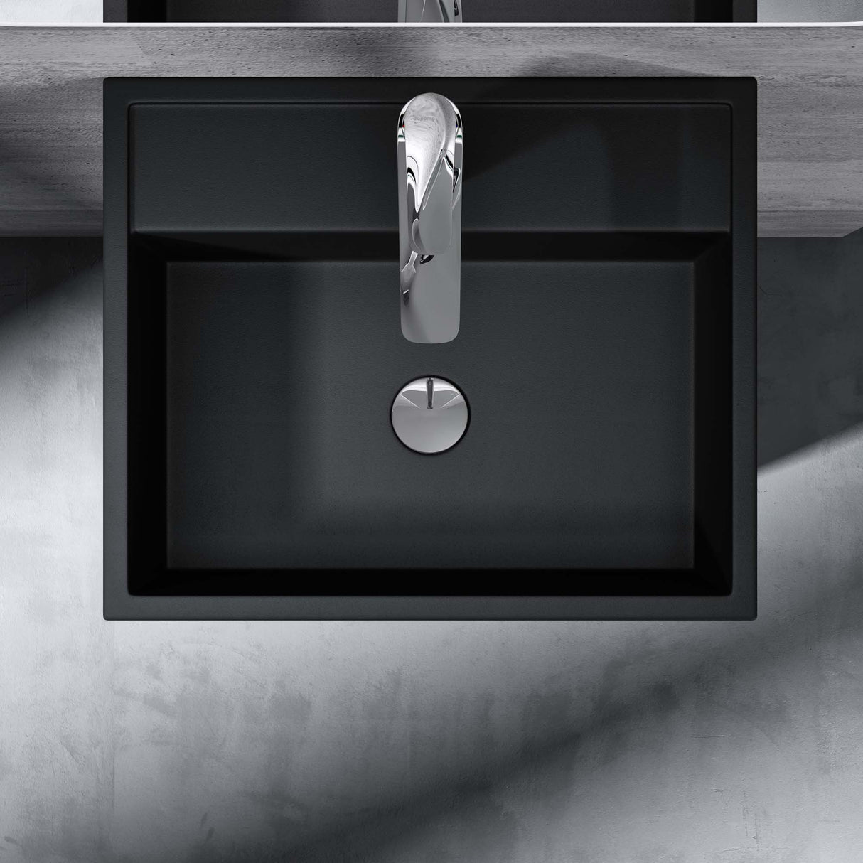 lavabo de diseño glasvilla freestanding Col34 de mineral compuesto