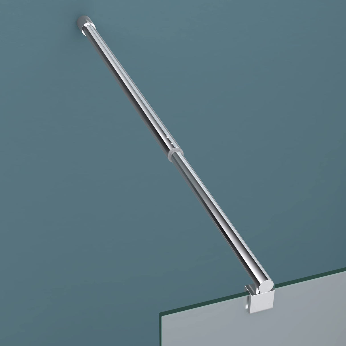 glasvilla Duschwand für Dusche Duschabtrennung Walk-In Dusche ESG-Sicherheitsglas 8mm NANO Glas BRAM1 & BRAM3 Bremen1VS