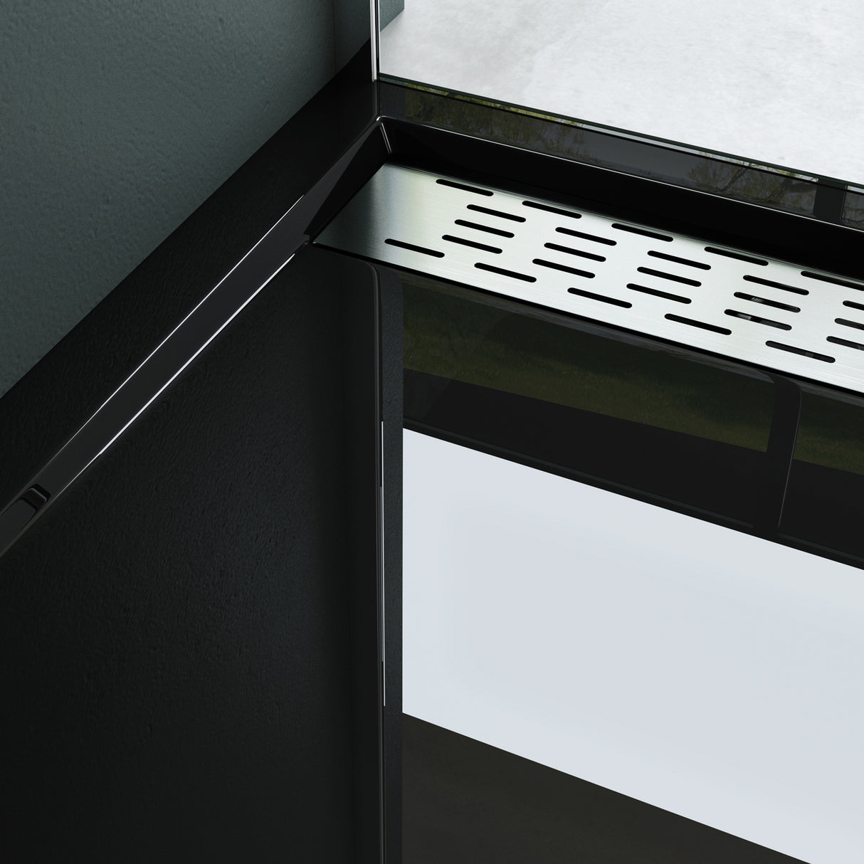 glasvilla Duschwanne Duschtasse de acrílico de alta calidad rectangular cuadrada Xetro04