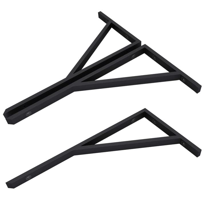 glasvilla Design Consola de Pared de Acero Inoxidable Soporte para Lavabo WH02