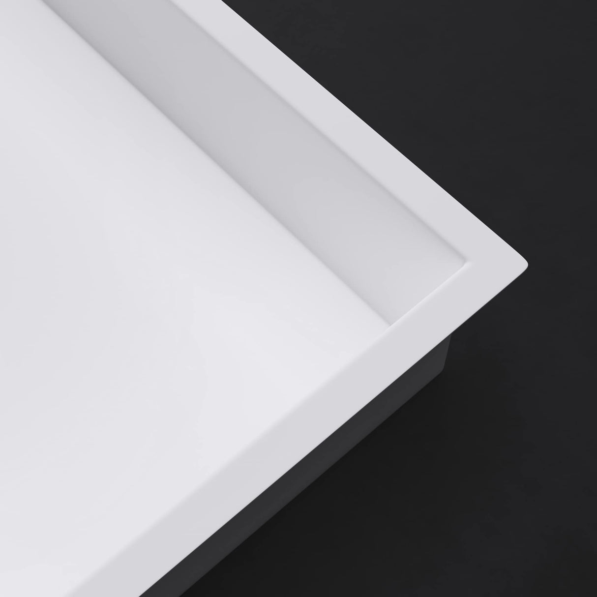 glasvilla Duschnische Bad Wandnische befliesbar aus Edelstahl Duschregal einfache Montage