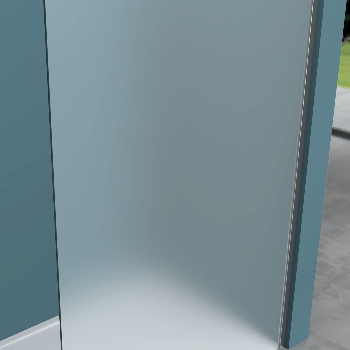 glasvilla Duschwand für Dusche Duschabtrennung Walk-In ESG-Sicherheitsglas 10mm NANO Glas BRAM1 & BRAM3 Bremen2VS