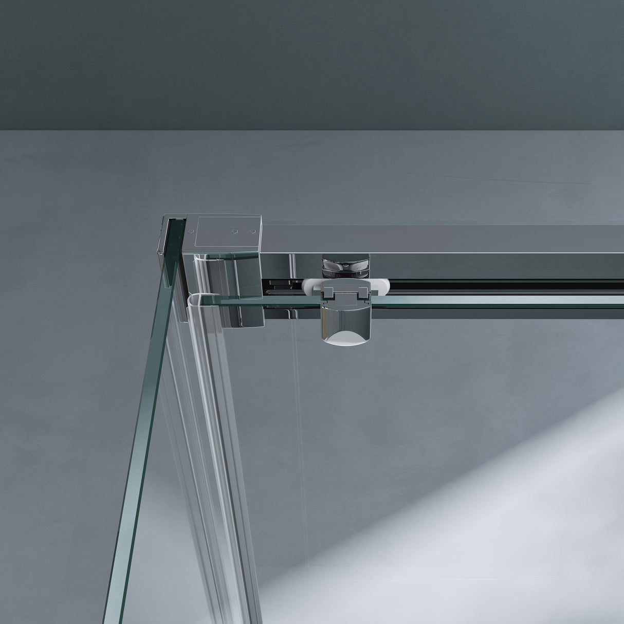 cabina de ducha glasvilla puerta corredera 6mm vidrio de seguridad ESG separación de ducha elevación lateral incl. mecanismo de cierre suave Ravenna12K