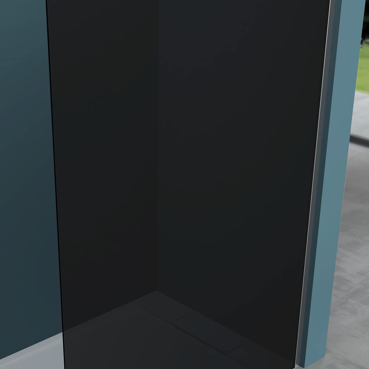 glasvilla Duschwand para ducha Duschabtrennung Walk-In Dusche ESG-Sicherheitsglas 8mm NANO Glas BRAM1 & Bram3 Bremen1VG