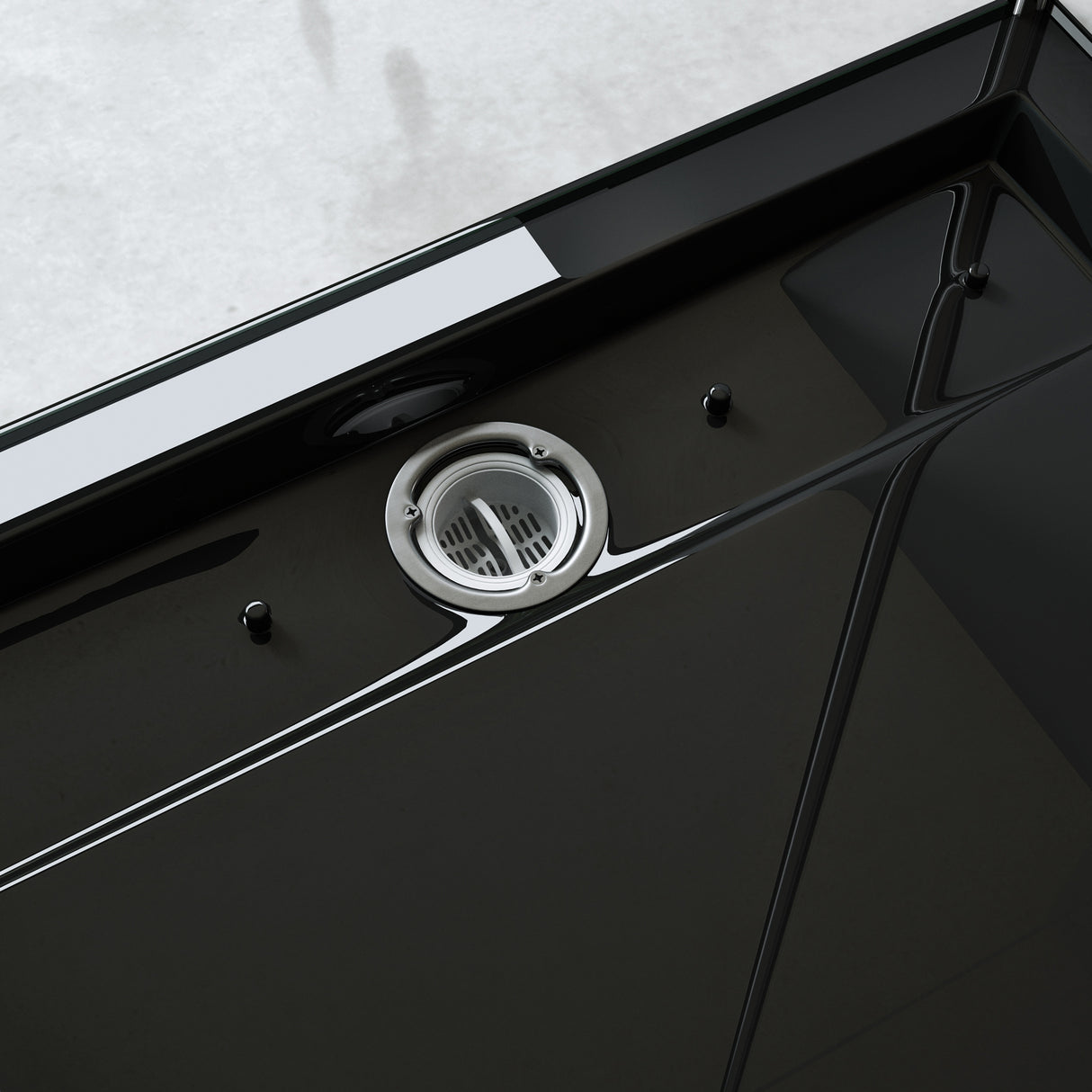 glasvilla Duschwanne Duschtasse de acrílico de alta calidad rectangular cuadrada Xetro04