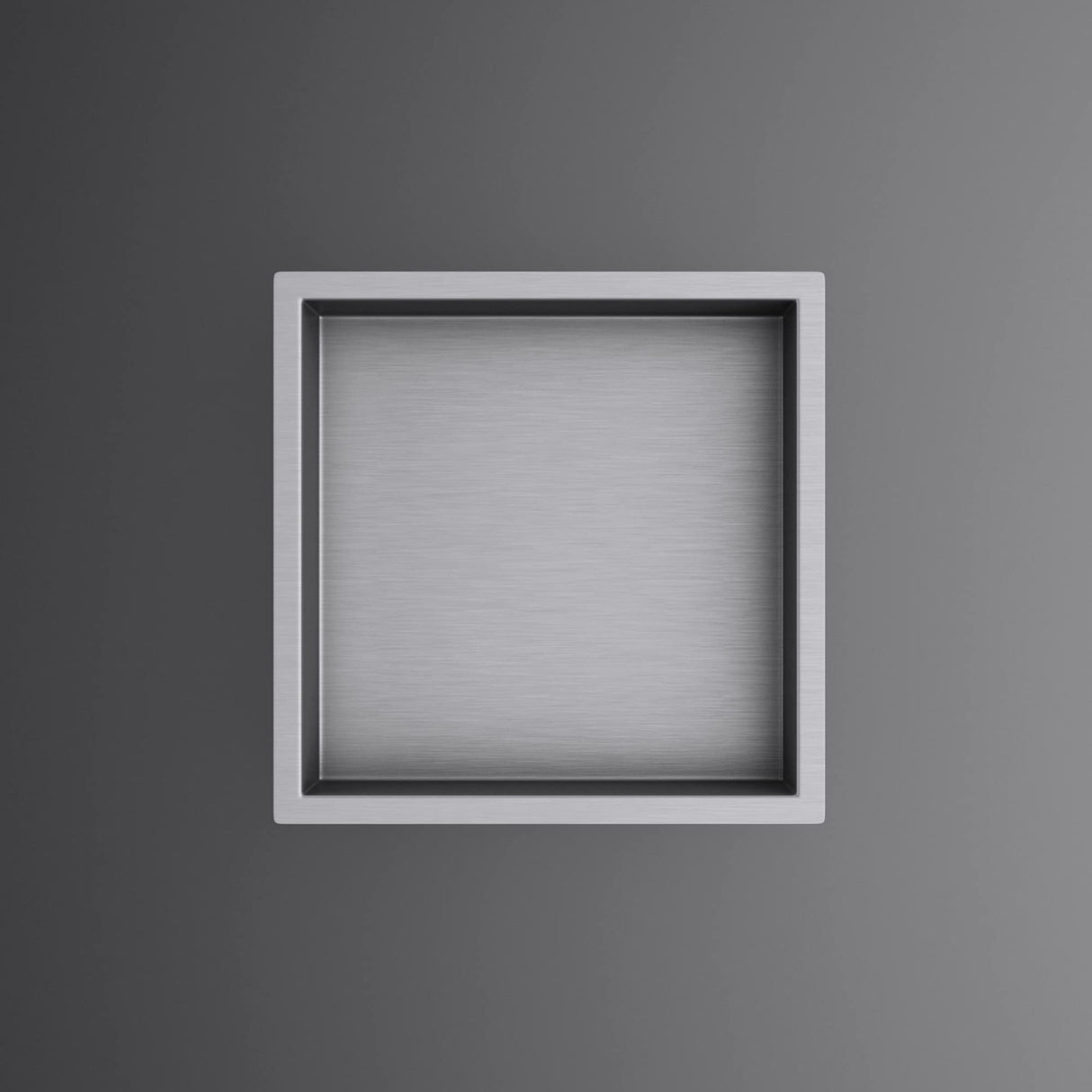 glasvilla Duschnische Bad Wandnische befliesbar aus Edelstahl Duschregal einfache Montage