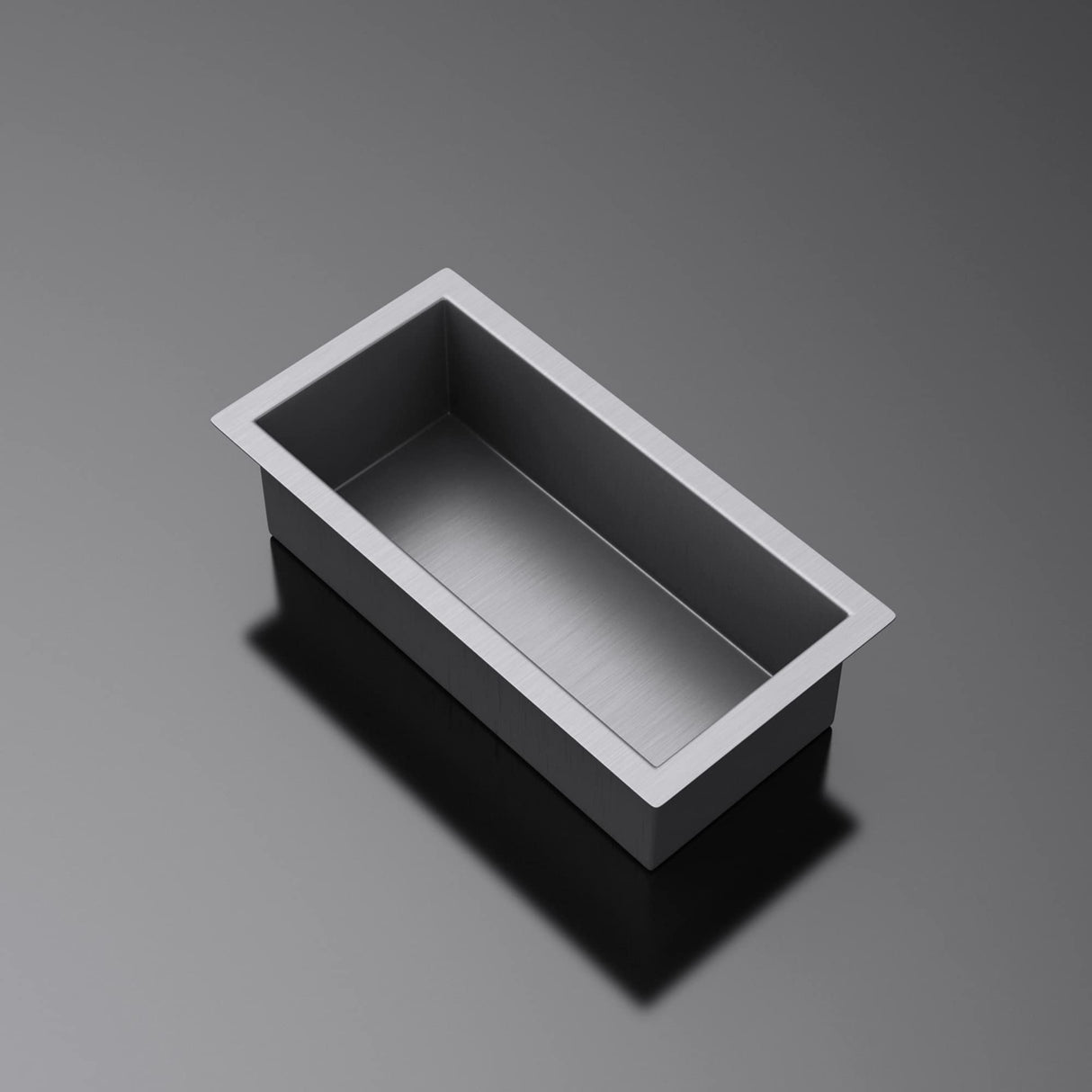 glasvilla Duschnische Bad Wandnische befliesbar aus Edelstahl Duschregal einfache Montage