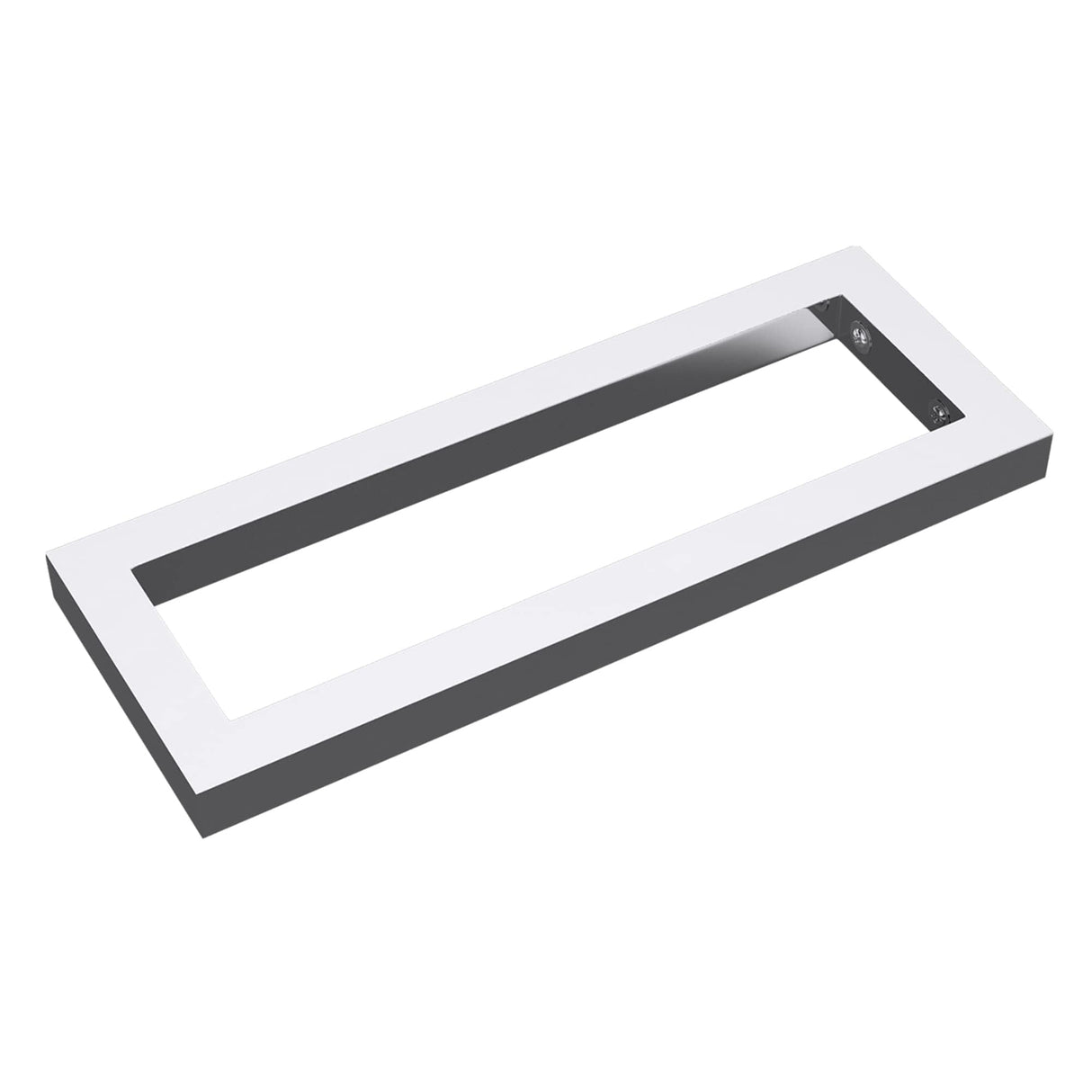 glasvilla Diseño Consola de Pared de Acero Inoxidable Soporte para Lavabo 1 pieza WH01