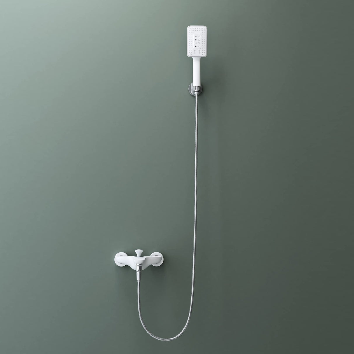 glasvilla Sistema de ducha Ducha de mano y Mezclador monomando incl. 3 tipos de chorro