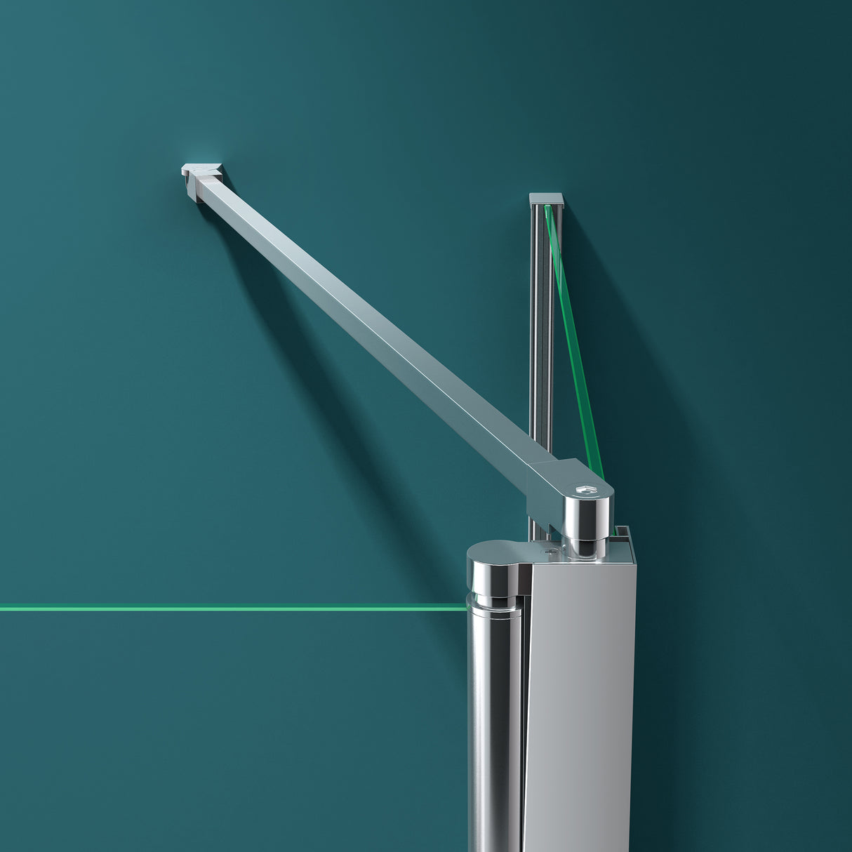 glasvilla Duschwand para bañera pared de bañera mampara de bañera 6mm vidrio de seguridad con sellado NANO accesorio de bañera separación de bañera Cortona116