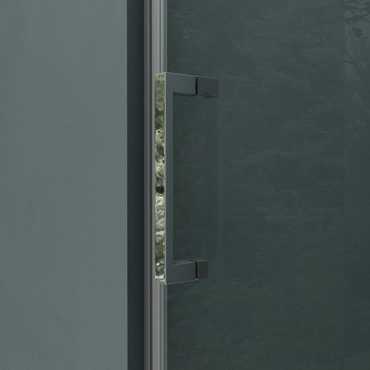 glasvilla Puerta de ducha Puerta de nicho ducha Separación de ducha Cabina de ducha Pared de ducha 8mm Vidrio claro ESG-Vidrio de seguridad con recubrimiento nano Teramo37K