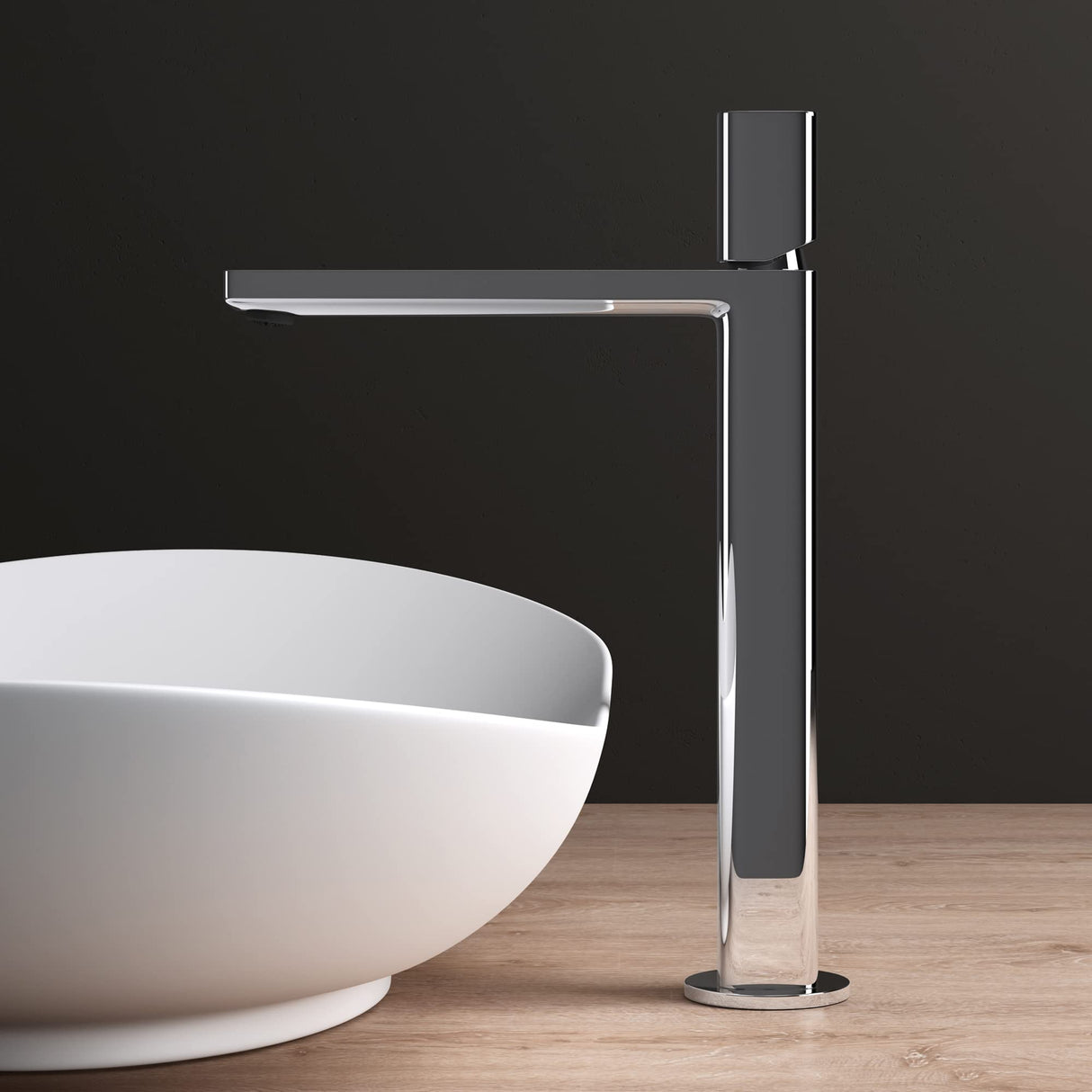 glasvilla Armatur Wasserhahn Bad Waschbeckenarmatur Badinstallationen Einhebelmischer