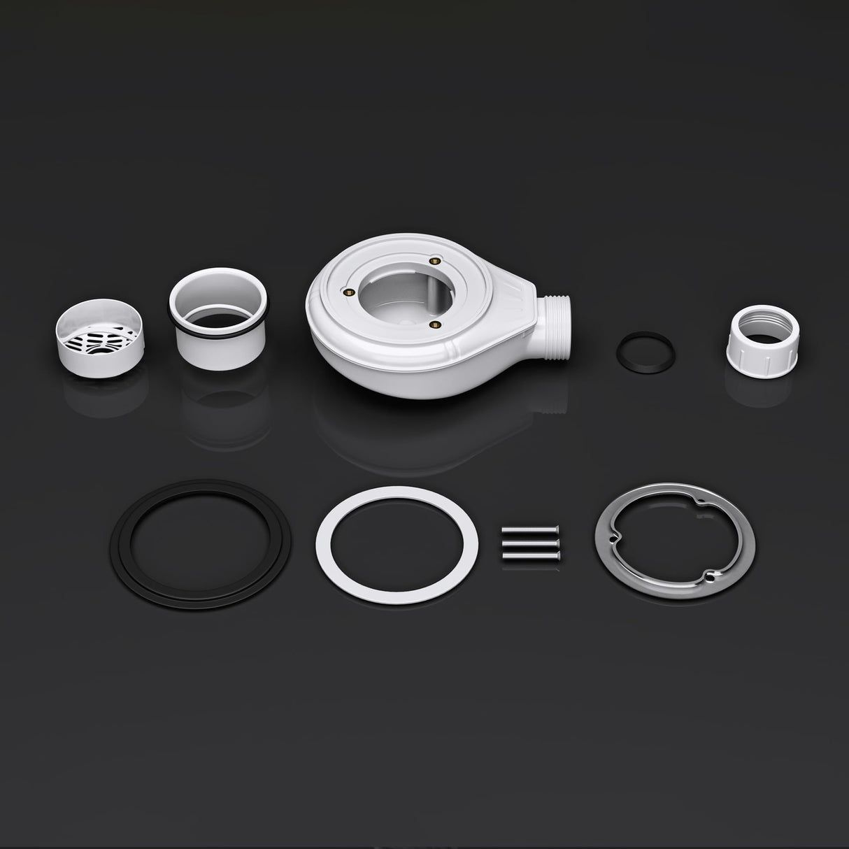 glasvilla ducha kit de desagüe para plato de ducha desagüe sifón