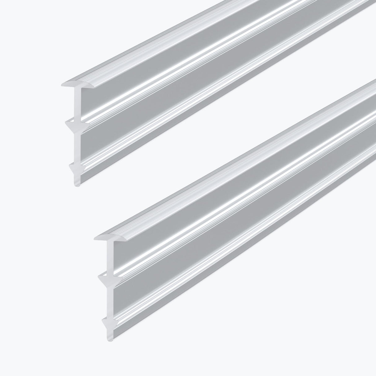 glasvilla Junta de ducha Sello de ducha Puerta de vidrio para 6mm - 10mm Grosor de vidrio Junta de repuesto Pared de ducha Sello de pared