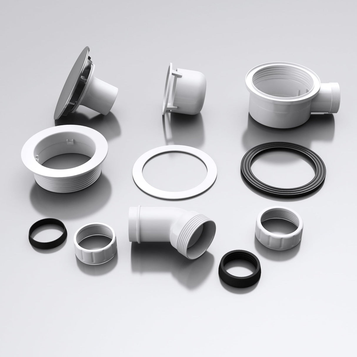 glasvilla ducha kit de desagüe para plato de ducha desagüe sifón