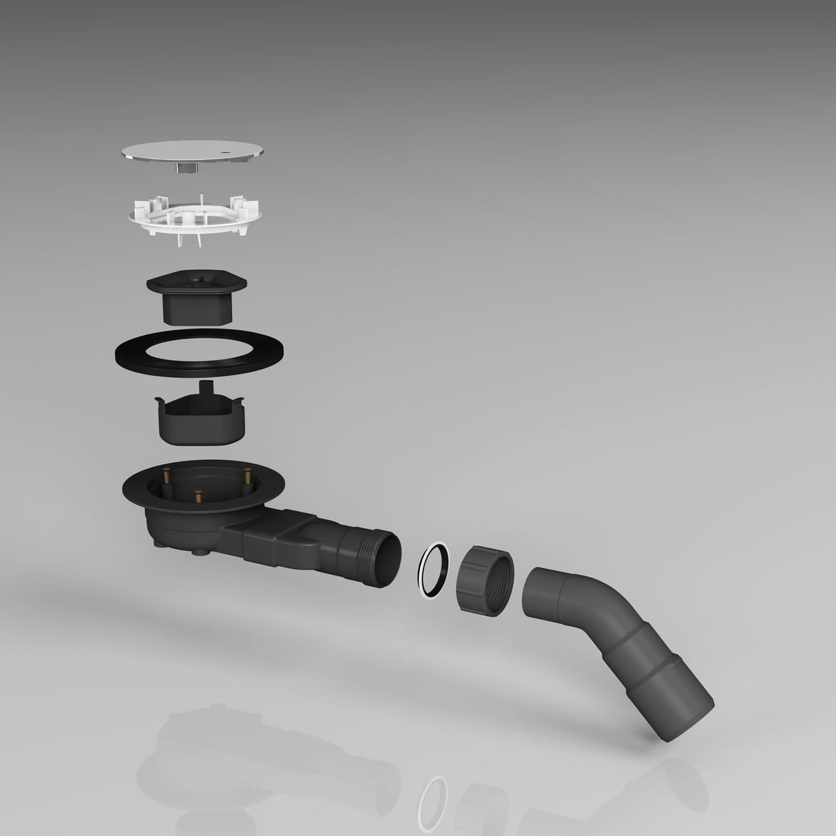 glasvilla ducha kit de desagüe para plato de ducha desagüe sifón