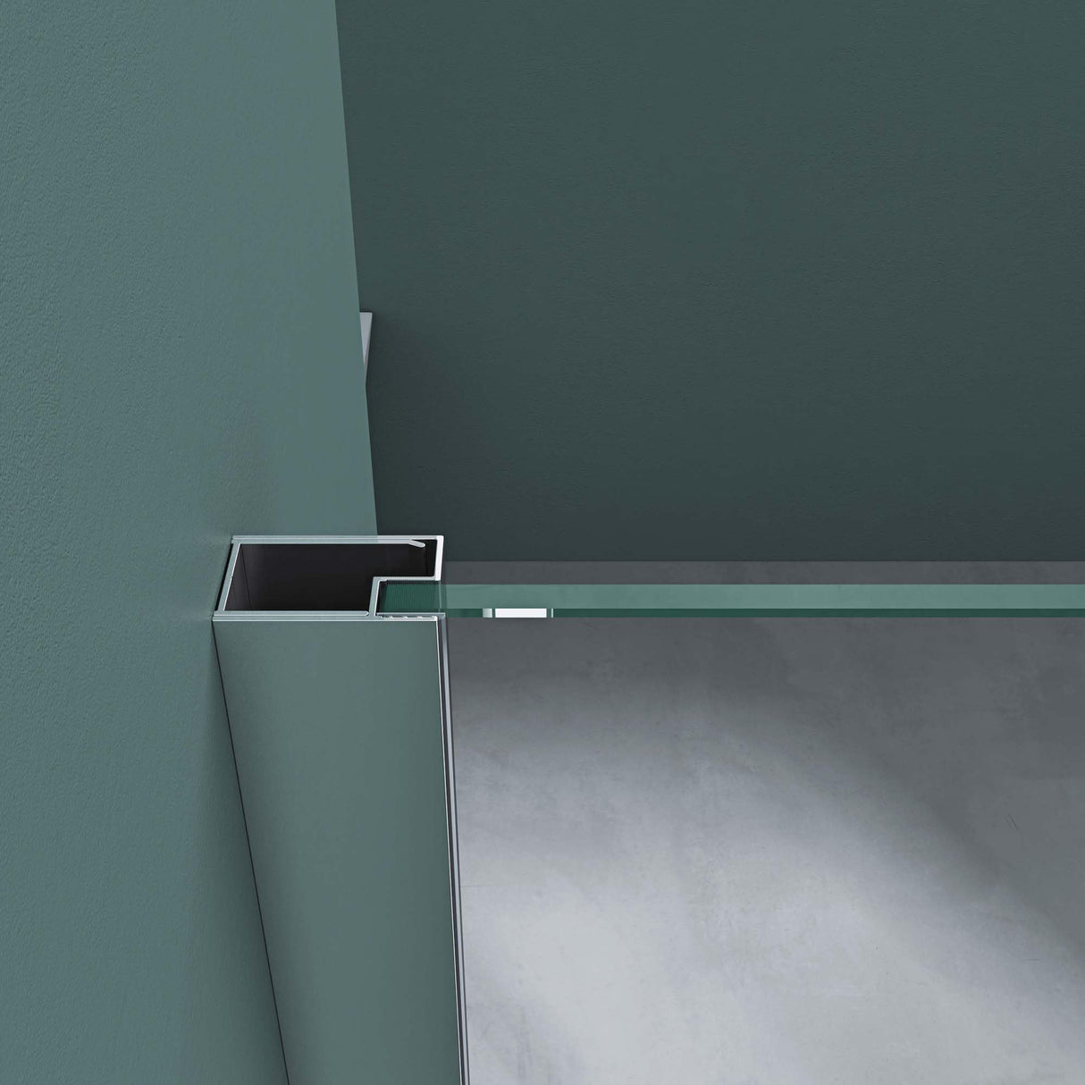 galsvilla Duschkabine Duschabtrennung 8mm Sicherheitsglas mit NANO Eck-Dusche mit Schiebetür Ravenna18