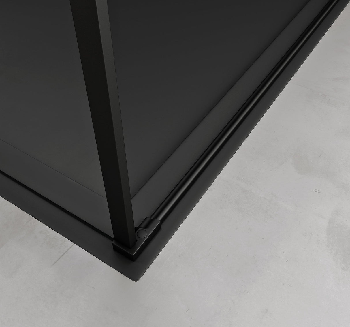 glasvilla Duschkabine Hebe-Senk-Mechanismus 8mm ESG-Sicherheitsglas Nano-Beschichtung Rav36-Plus schwarz