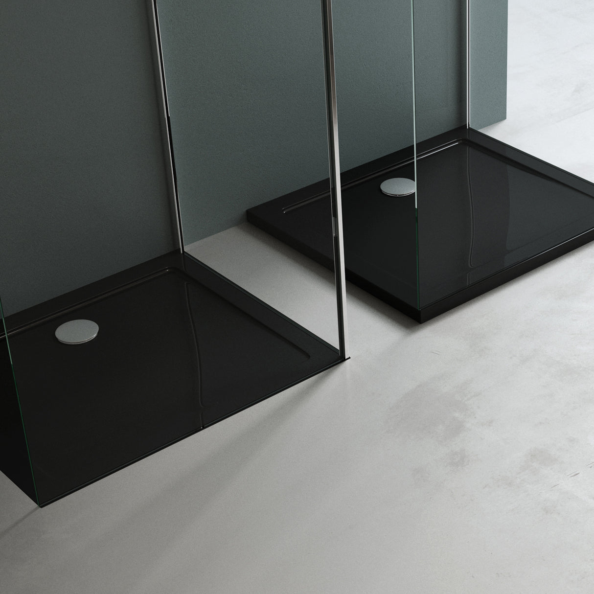 glasvilla Duschwanne Duschtasse de acrílico de alta calidad rectangular 90-160cm Faro