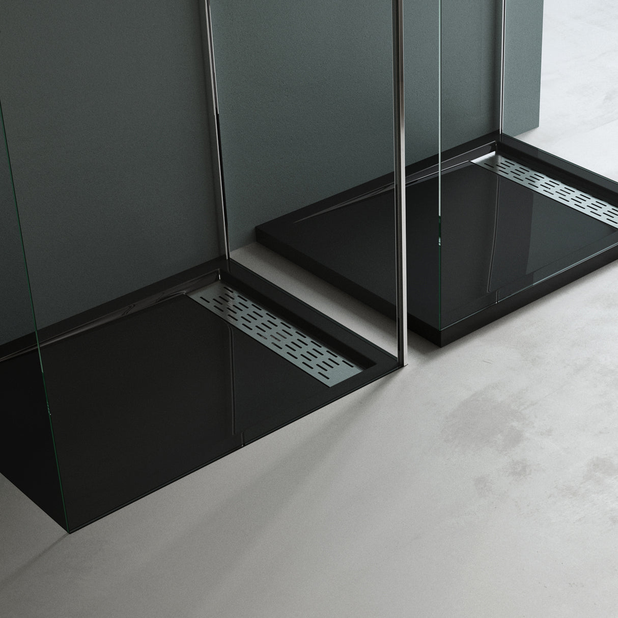 glasvilla Duschwanne Duschtasse de acrílico de alta calidad rectangular cuadrada Xetro04