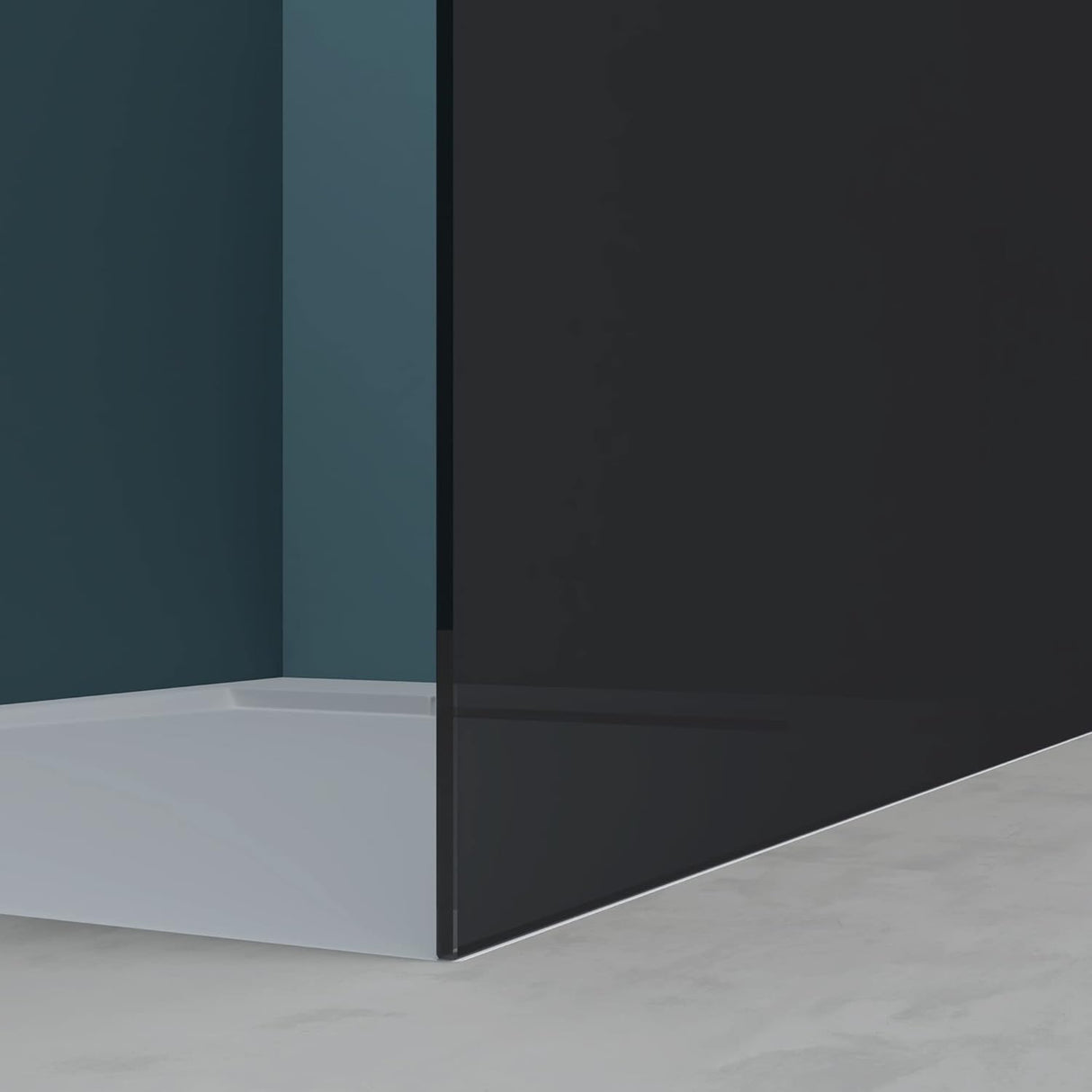 glasvilla Duschwand para ducha Duschabtrennung Walk-In ESG-Sicherheitsglas 10mm NANO Glas BRAM1 & BRAM3 Bremen2VG