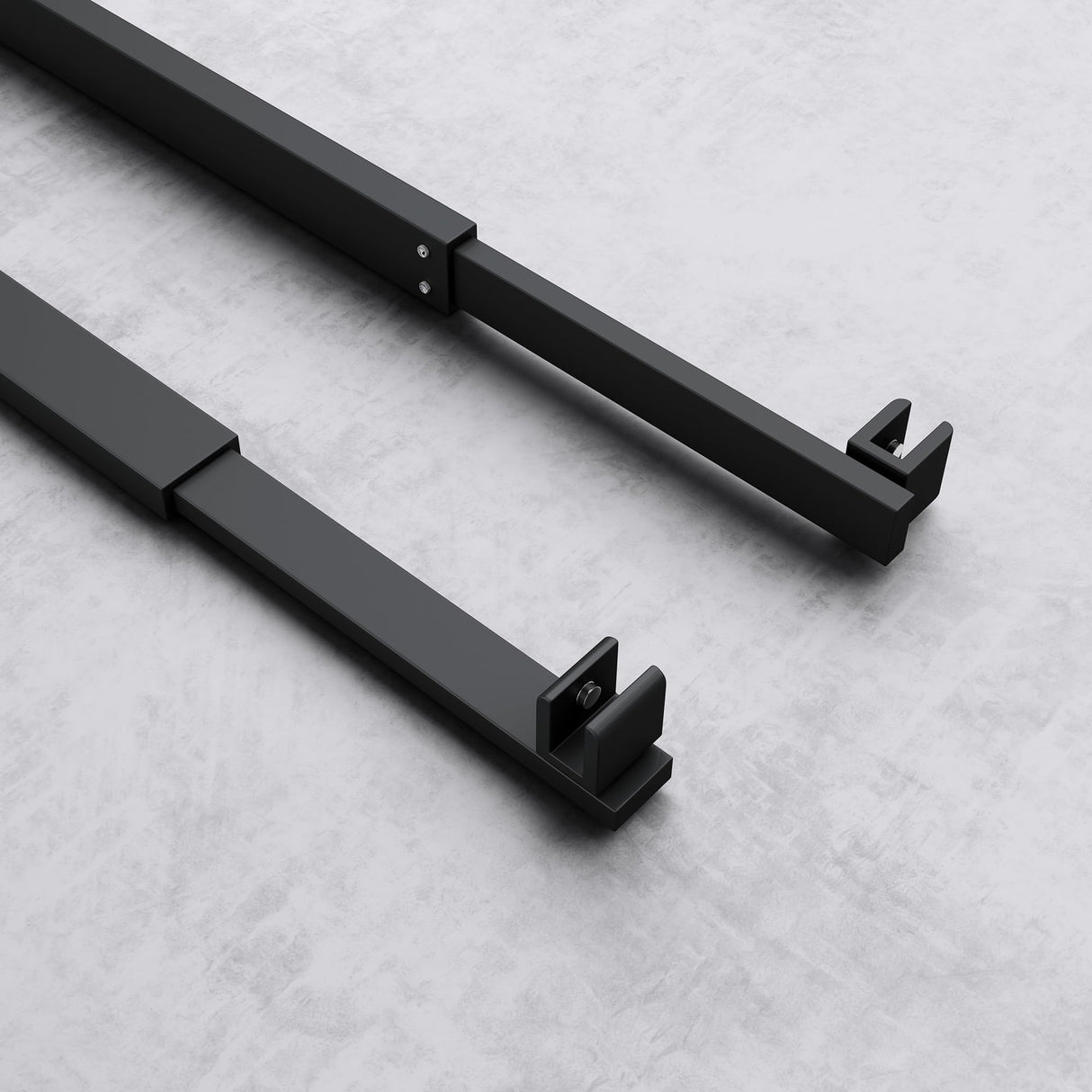 glasvilla Haltestange Duschwand Duschabtrennung Duschglaswand | Stabilisator para ducha Walk in | giratorio 180° para grosor de vidrio de 6-10 mm