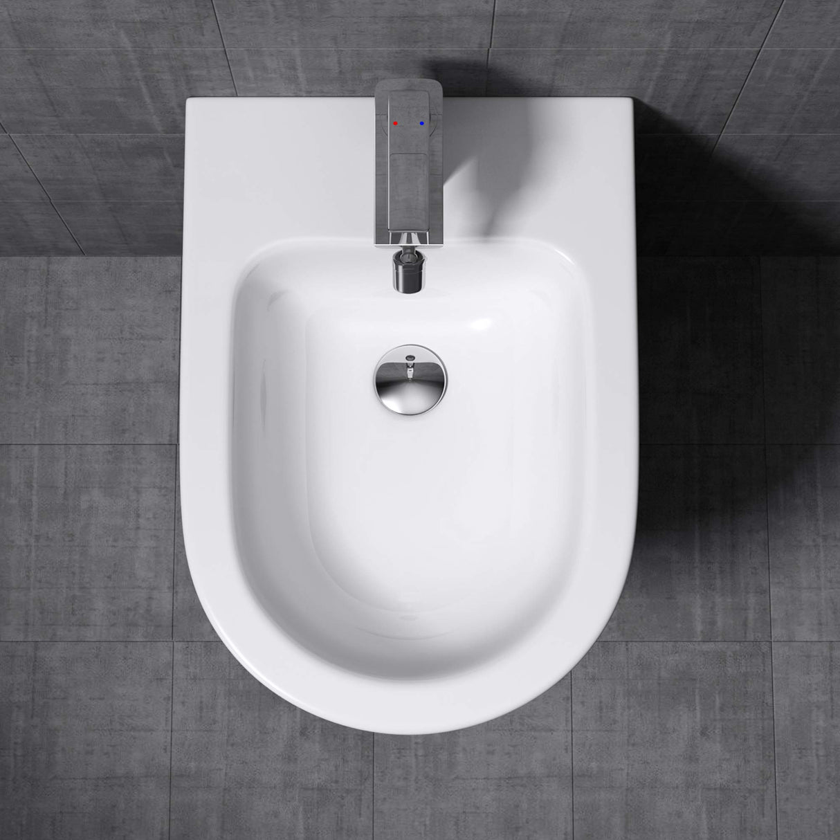 bidet de pared glasvilla cerámica bidet colgante bidet wc forma hermosa blanco