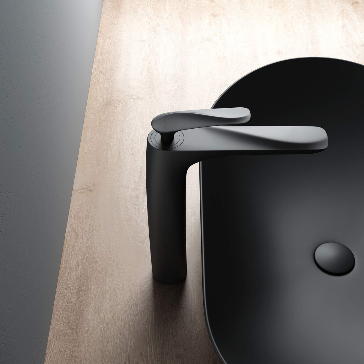 Robinet de salle de bain Glasvilla, mitigeur monocommande pour lavabo, installation de salle de bain, WAM-7201