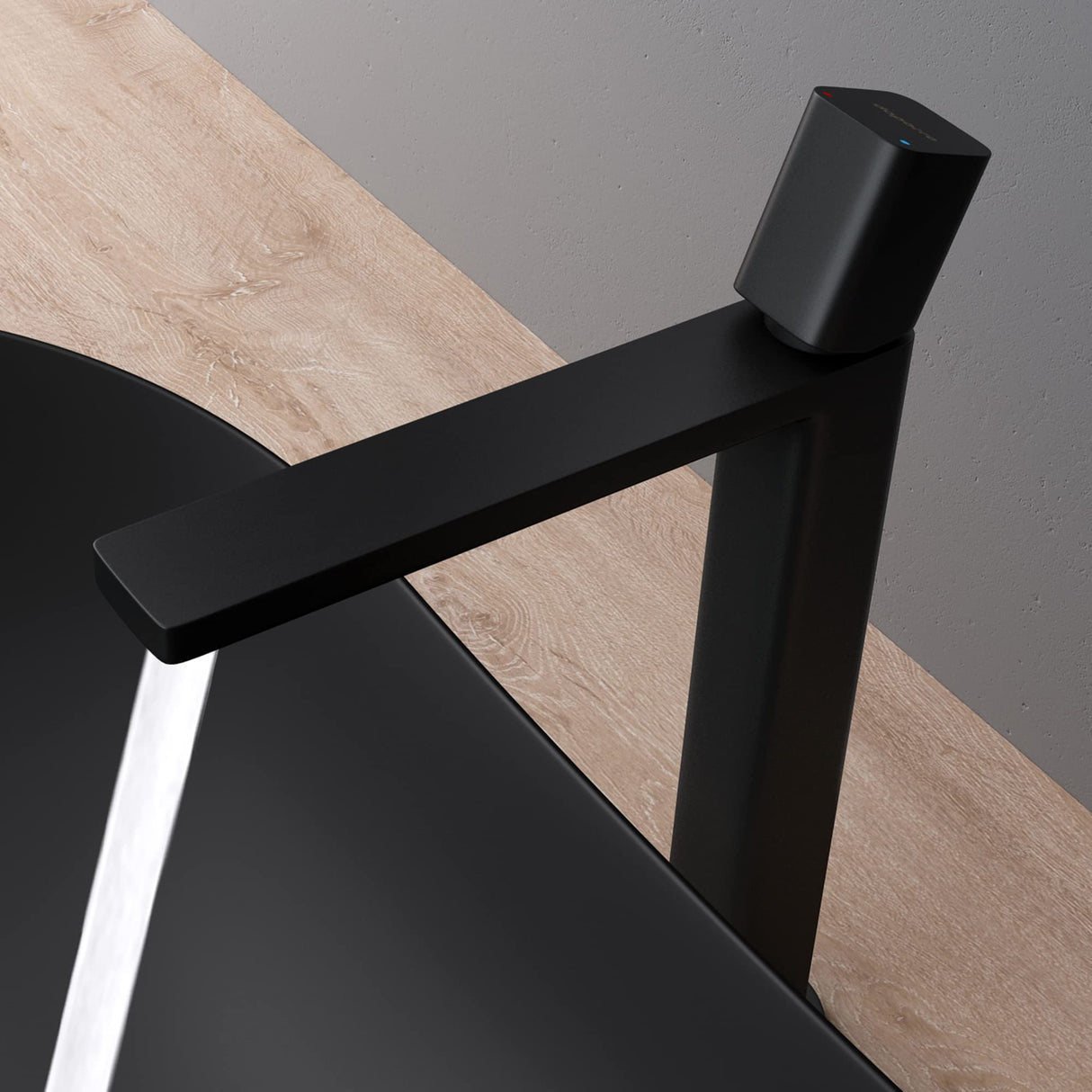 glasvilla Armatur Wasserhahn Bad Waschbeckenarmatur Badinstallationen Einhebelmischer