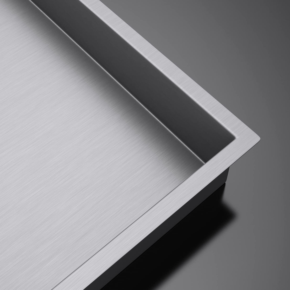 glasvilla Duschnische Bad Wandnische befliesbar aus Edelstahl Duschregal einfache Montage