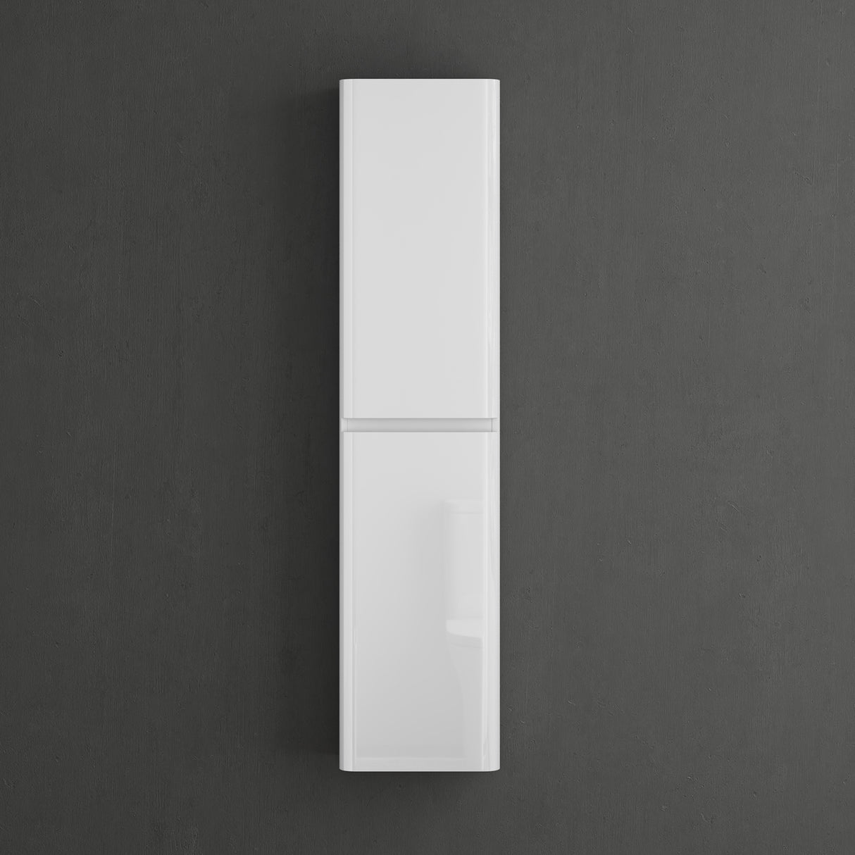 glasvilla armario lateral armario de baño con 2 puertas y 4 compartimentos BxT: 35x20 cm armario alto estantería de baño armario multiusos Lucca