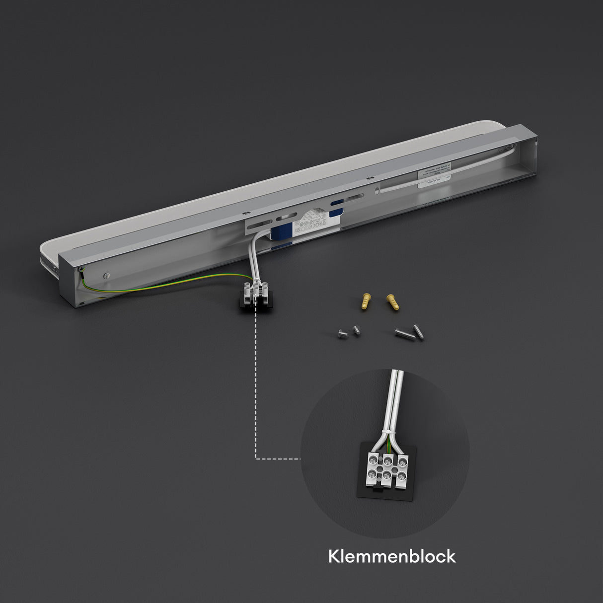 glasvilla Lampada da Specchio LED per Bagno | Lampada a Specchio 4000K, Illuminazione da Parete per Trucco SparkLuxe