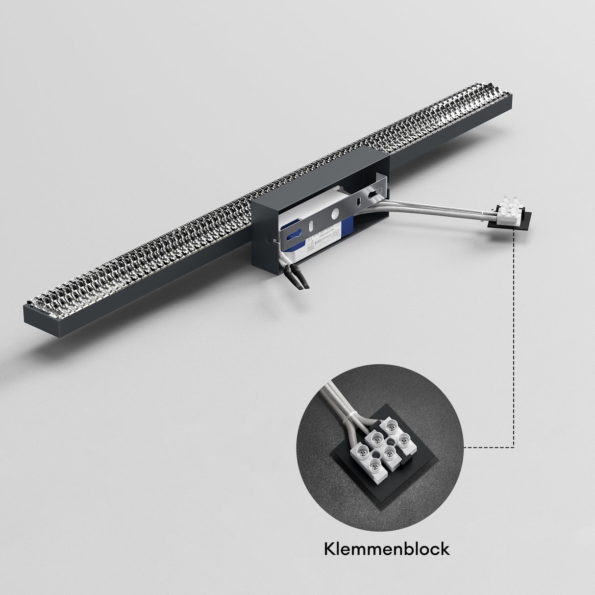 glasvilla Lampada da Specchio LED per Bagno | Lampada a Specchio 6000K, Illuminazione da Parete 14W per Trucco Leuchtschein