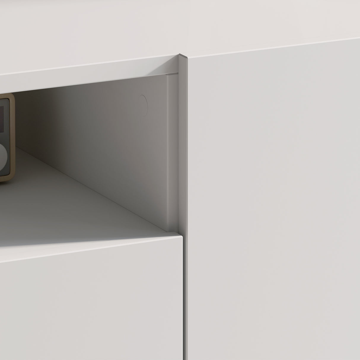 glasvilla TV Schrank Fernsehschrank 3 Türen mit Soft-Close Lowboard Hängeschrank Fernsehtisch für Wohnzimmer Fernsehschrank03