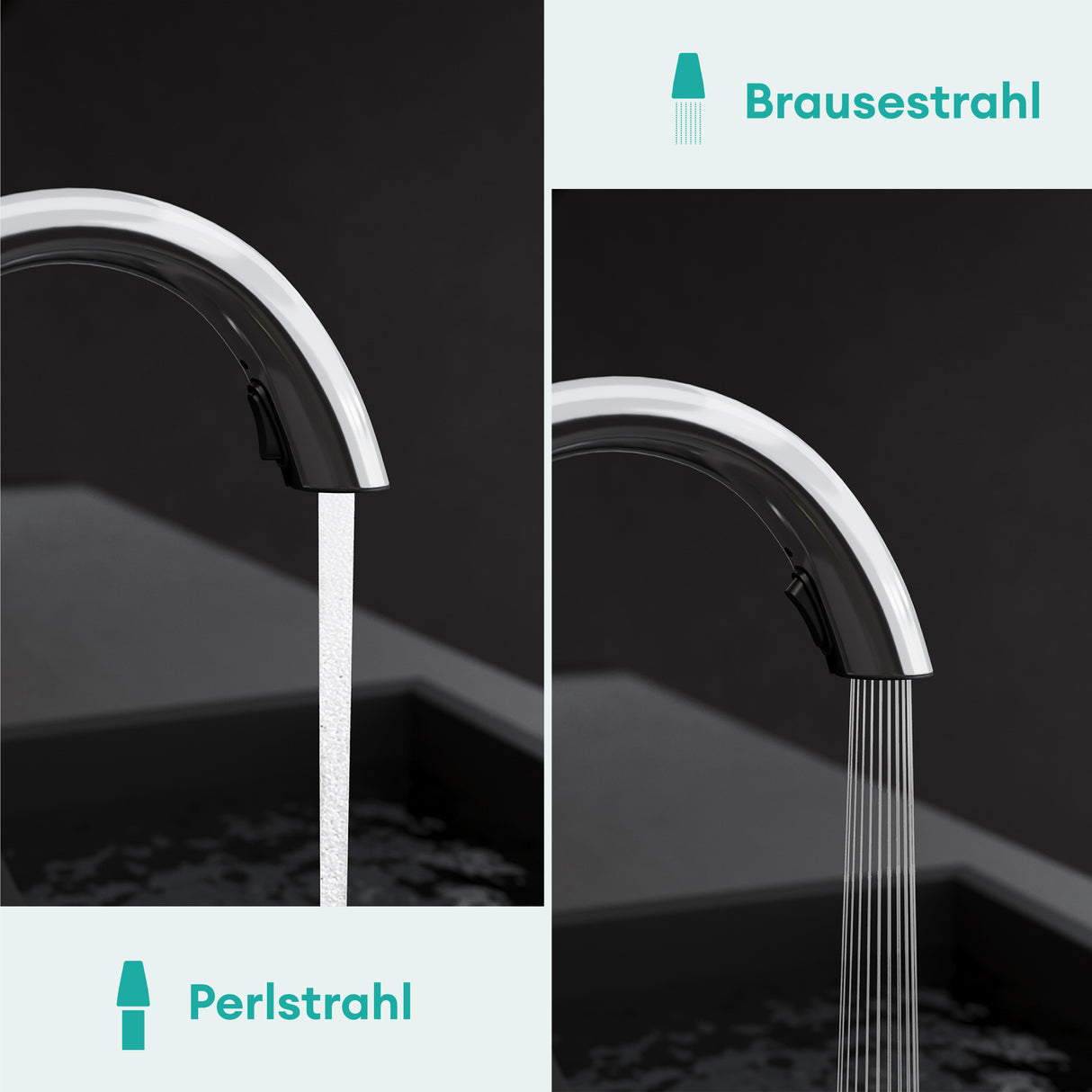 grifos de cocina Spültischarmatur Küchenamatur mezclador con monomando 360° giratorio grifo de cocina de latón MS-8095