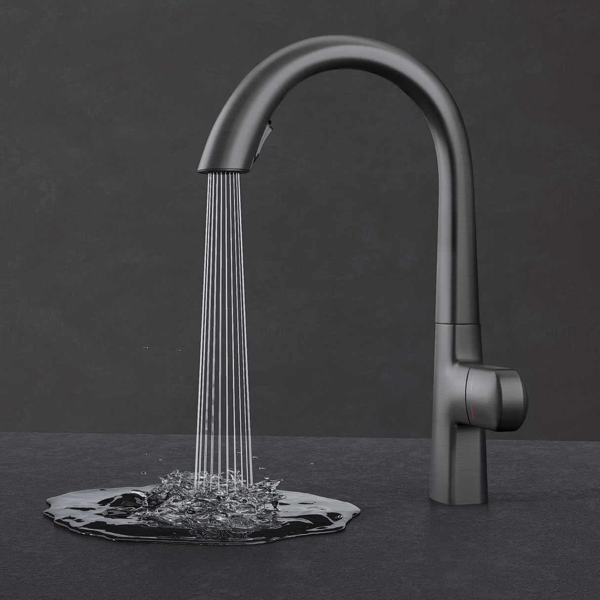 grifos de cocina Spültischarmatur Küchenamatur mezclador con monomando 360° giratorio grifo de cocina de latón MS-8095