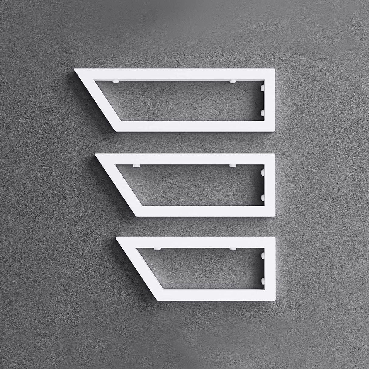 glasvilla Diseño Wandkonsole de acero inoxidable soporte de lavabo soporte de estante WH04