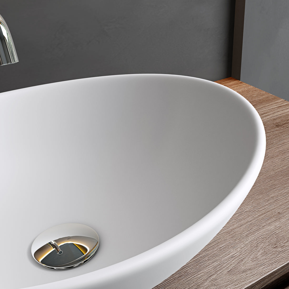glasvilla Lavabo da Appoggio in Ceramica Lavandino Bagno da Appoggio Nano Rivestimenti Inclusi Brüssel205
