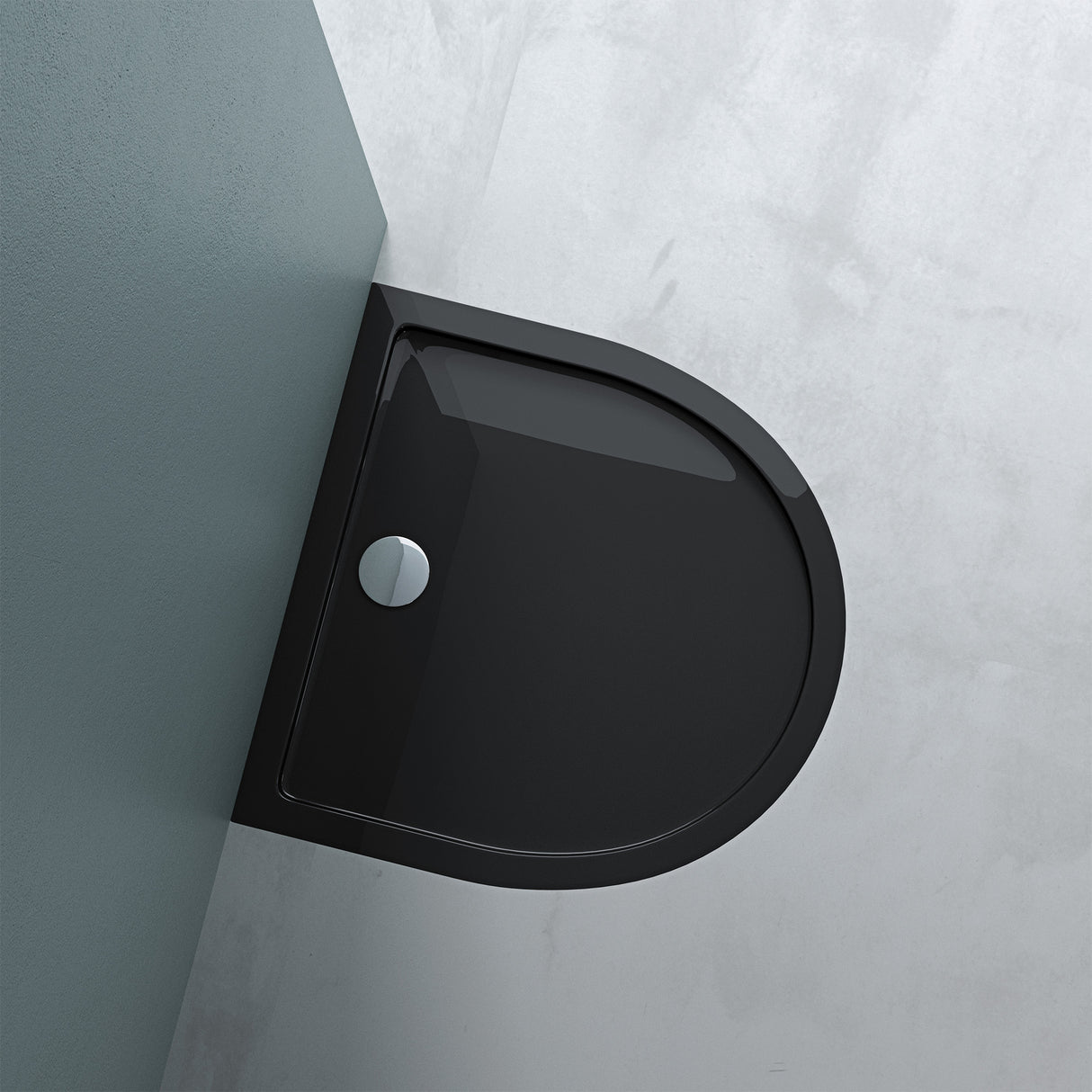 glasvilla Duschtasse Duschwanne de Acrílico Forma: Semicírculo Faro4